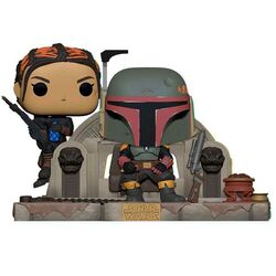 POP! Movie Moments: Boba Fett and Fennec on Throne (Star Wars The Mandalorian) | pgs.sk